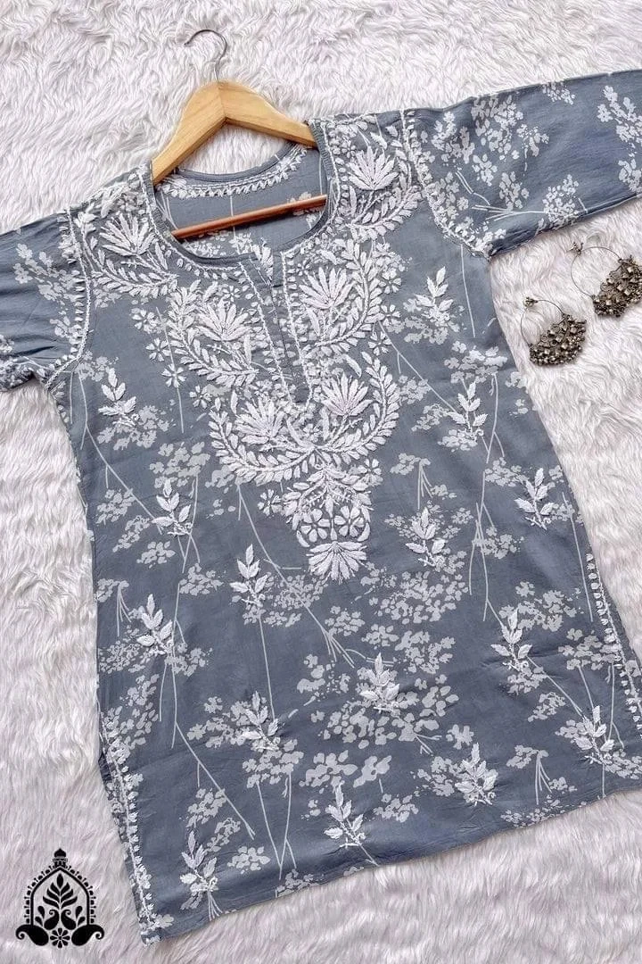 Pure Cotton Printed Top-4